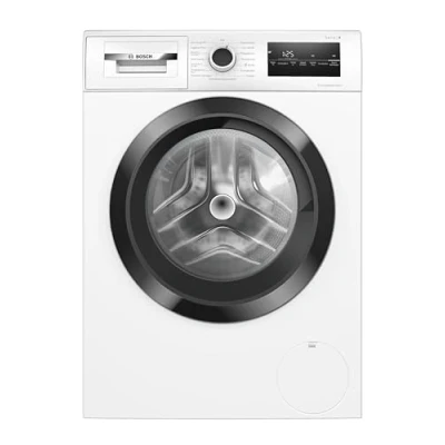Abbildung von Bosch WAN282K3, Serie 4, Frontlader Waschmaschine, 8 kg, 1400 UpM, SpeedPerfect, Maximale Energie und Wasserersparnis, Nachlegefunktion, besonders hygienisch, AquaStop, IronAssist