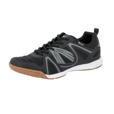 Abbildung von Lico Herren Fit Indoor Hallenturnschuh, Schwarz Grau, 36 EU