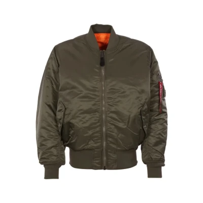 Abbildung von Alpha Industries MA Bomberjacke, Herren, Größe: XL, Dark brown