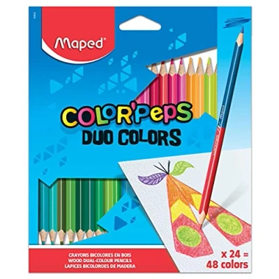 Abbildung von Maped, Color‘Peps, Bunte Farbstifte 829602ZV, DUO x24