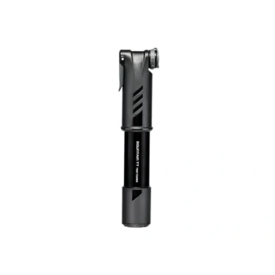 Abbildung von Topeak Unisex Erwachsene Mountain TT Twin Turbo Minipumpe, schwarz, 22 x 5 4 cm