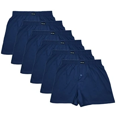 Abbildung von 6 Boxershort Herren Mit Knopf und Eingriff, Artikel: SET02, Groesse: XL