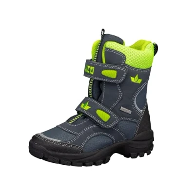 Abbildung von Lico Samuel V Jungen Schneestiefel, marine/schwarz/lemon, 37 EU