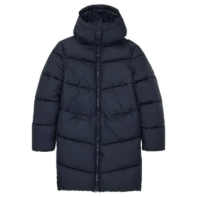 Abbildung von TOM Tailor Langer Puffer Wintermantel für Kinder, Größe: 152, Sky captain blue