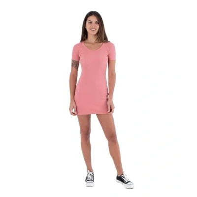Abbildung von Hurley Damen W Oceancare Rib Dress, Mauve Glow, XS