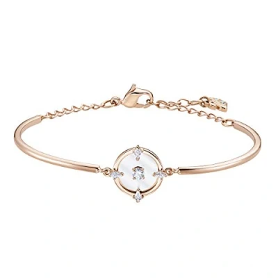 Abbildung von Swarovski North Armreif, Weiss, Rosé vergoldet