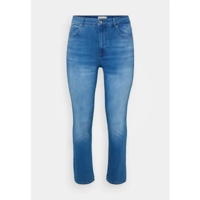 Abbildung von ONLY CARMAKOMA High waist Jeans »CARWILLY HW STRAIGHT DNM REA12187 NOOS«