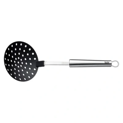Abbildung von Silit Classic Line Schaumlöffel 33 cm, Schaumkelle, Kunststofflaffe, Edelstahl, hitzebeständig, ideal für beschichtete Töpfe, spülmaschinengeeignet
