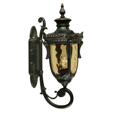 Abbildung von Elstead Lighting PH1 M OB Wandleuchte Philadelphia 1xE27 H:52,5 L:26,5 B:19 IP44