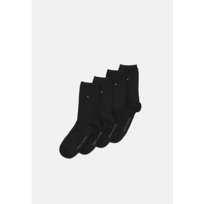 Abbildung von Tommy Hilfiger Women SOCK 4 PACK Socken, Damen, Größe: 39 42, Black