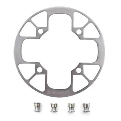 Abbildung von UPANBIKE Fahrrad Kettenblatt Schutz für Mountainbikes 104 BCD Aluminiumlegierung Kettenblattschutz (40 42T,Silber)
