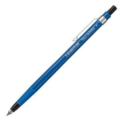 Abbildung von Staedtler Mars Technico 788C Fallminenstift (2mm Linienbreite, HB), Blau, 1 stück (1er Pack)