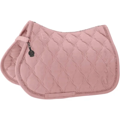 Abbildung von Eskadron Schabracke Velours Crystal Platinum &#039;25 Vielseitigkeit Soft Rouge Warmblut Agradi.deVerkauft von Agradi