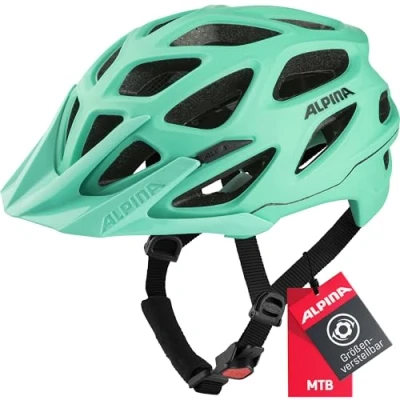 Abbildung von ALPINA MYTHOS 3.0 L.E. Leichter, Optimal Belüfteter &amp; Anpassbarer Fahrradhelm Mit Antibakteriellen Polstern Für Erwachsene, turqouise matt, 52 57 cm