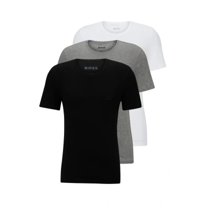 Abbildung von BOSS Classic 3 PACK Unterhemd/shirt, Herren, Größe: Small, Black