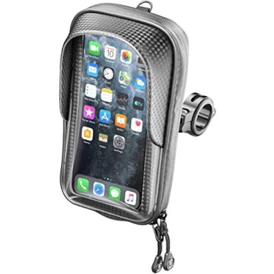 Abbildung von Interphone Cellularline SMMASTERPRO Universal Smartphone Halter Kompatibel mit 6.7 Mobile, 360 drehbar.