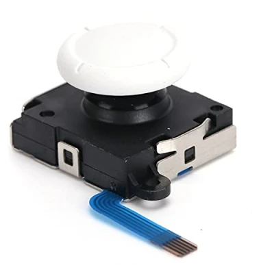 Abbildung von Controller Joystick Ersatz,Analoger Thumb Sticks Tastenmodul,Ersatz Thumbsticks für Switch Joycon/Lite Controller,Langlebig und Komfortabel zu BedienenLi(Weiß)