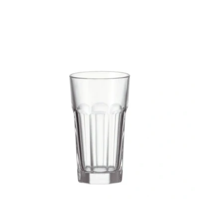 Abbildung von Leonardo Rock Becher, 12 er Set, 340 ml, spülmaschinengeeignet, Klarglas, 097941