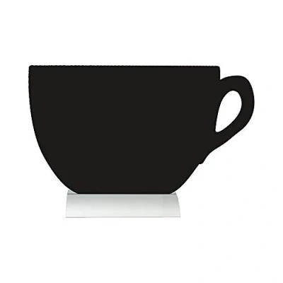 Abbildung von Securit FBTA CUP Tisch Kreidetafel Silhouette Tasse