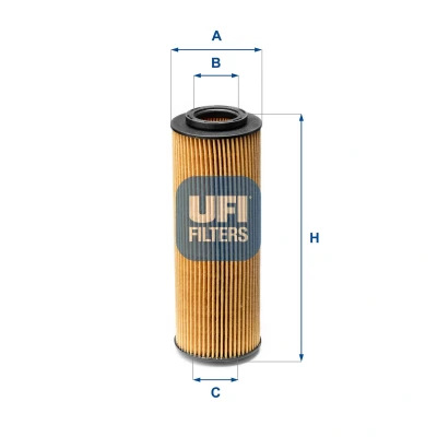 Abbildung von UFI 25.213.00 Ölfilter Filtereinsatz HYUNDAI: ix55