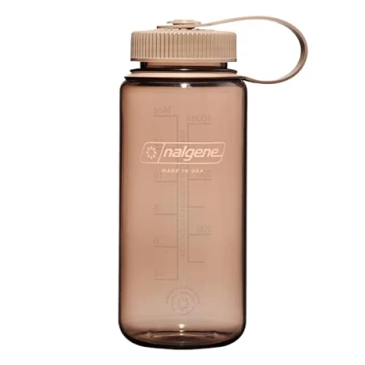 Abbildung von Nalgene Sustain Tritan BPA freie Wasserflasche aus 50% Kunststoffabfällen, 473 ml, breite Öffnung, Mokka