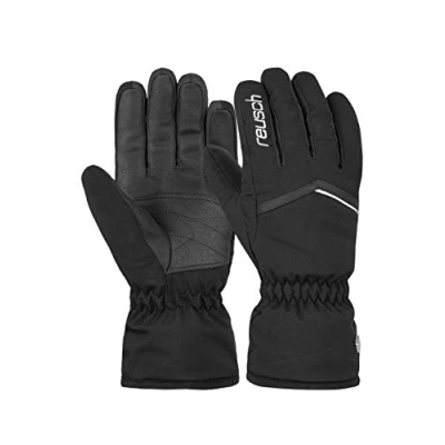 Abbildung von Reusch Marisa garantiert Winddichte, extra atmungsaktive und warme Winterhandschuhe Fingerhandschuhe Schneehandschuhe Skihandschuhe für Damen mit Langer Stulpe