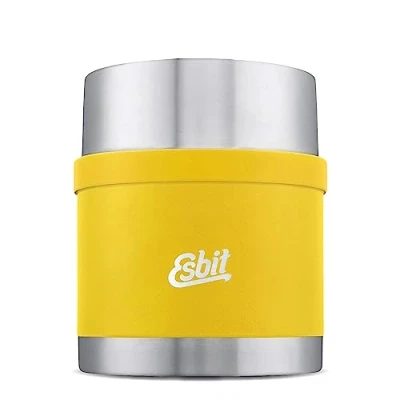 Abbildung von Esbit Thermobehälter Sculptor für Essen Warmhaltebehälter 500 ml in Sunshine Yellow aus Edelstahl warme und kalte Speisen