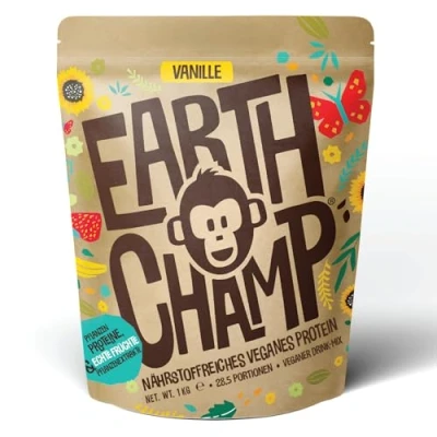 Abbildung von Vegan Protein Vanille Keine Sucralose Veganes Proteinpulver aus 4 Komponenten Pflanzliches Eiweißpulver Laktosefrei, Glutenfrei Ohne künstliche Aromen (Vanille, 1 Kg)…