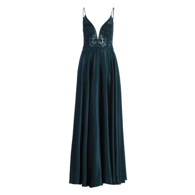 Abbildung von Vera Mont MIT Placement Ballkleid, Damen, Größe: 32, Dusty slate
