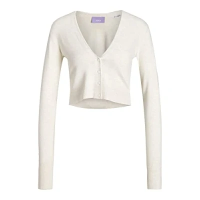 Abbildung von JJXX Jxisabel SOFT NOOS Strickjacke, Damen, Größe: Small, Snow white