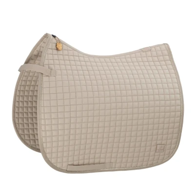 Abbildung von Eskadron Platinum Vielseitigkeitssatteldecke Cotton Tan Taupe Pony
