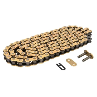 Abbildung von DID CHAIN 520DZ2 (Gold &amp; Schwarz) Länge: 120 Glieder mit Clip Verbindung (RJ)