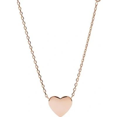 Abbildung von Fossil Vintage Iconic Halskette roségoldcoloured, Damen, Größe: One Size, Roségold coloured