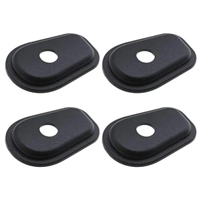 Abbildung von Create idea 4 Stück vordere und hintere Motorrad Blinker Adapter Abstandshalter schwarz kompatibel mit YZF R6 YZF600 YZF1000 Thunderace FZ1000 MACHEN FZ600