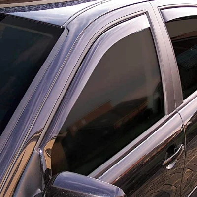 Abbildung von ClimAir Car Comfort Windabweiser Schwarz kompatibel mit Volvo S90/V90 II 2016