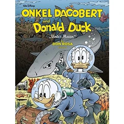 Abbildung von Onkel Dagobert und Donald Duck Don Rosa Library 03: Unter Haien