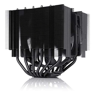 Abbildung von Noctua NH D15S chromax.black, Premium CPU Kühler mit NF A15 PWM 140mm Lüfter (Schwarz)