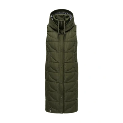 Abbildung von Navahoo Brezelchen Weste, Damen, Größe: XS, Dark olive