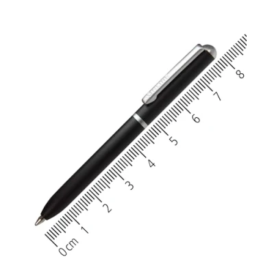 Abbildung von Online Miniatur Dreh Kugelschreiber Rosegold mit Metallclip, D1 Standardmine Mini Kuli fürs Portemonnaie 8 cm Länge, passend für Geldbeutel &amp; kleine Taschen unterwegs Schreibfarbe schwarz