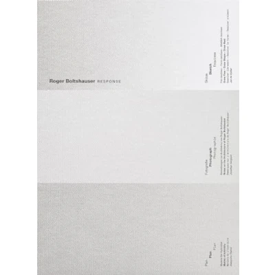 Abbildung von Roger Boltshauser Response (Swiss Architecture Yearbook)