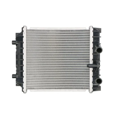 Abbildung von NRF 550287 Kühler, Motorkühlung Aluminium 195 185 26 Kühlrippen gelötet VOLKSWAGEN: Passat B8 Variant, Golf 7, SKODA: Octavia 3 Combi