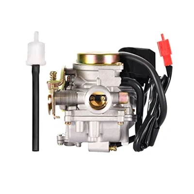 Abbildung von GOOFIT PD18J Vergaser Kit E Choke mit Benzinfilter Ersatz für 4 Takt GY6 49cc 50ccm Chinesischer Roller Moped 139QMB Taotao Kymco
