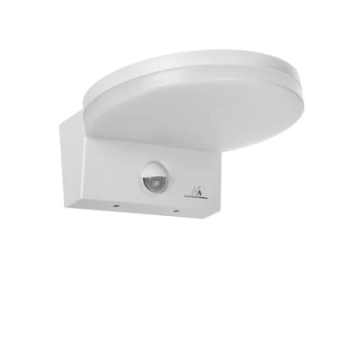 Abbildung von Maclean MCE344 LED Wandleuchte mit PIR Bewegungssensor und Dämmerungssensor, 15W 1560lm Wandlampe IP65 Wasserdicht Außenlampe 4000K Neutralweiß, für Außen Innenbereich (Weiß)