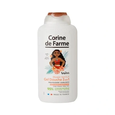 Abbildung von Corine de Farme Vaiana 3en1 Gel Ducha Extra suave para cuerpo/cabello/de baño espuma, 500 ml