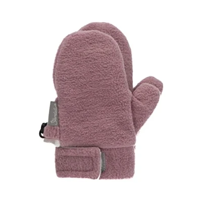 Abbildung von Sterntaler Baby Unisex Kinder Fäustel Melange Handschuh Fäustlinge Winter, Handschuhe gefüttert mit Baumwollfleece lila, 3