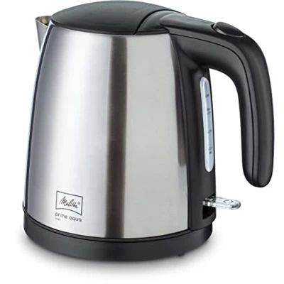 Abbildung von Wasserkocher MELITTA Prime Aqua mini, Edelstahl, 1,0 L, 2200 W, handliche Größe, 1018 07