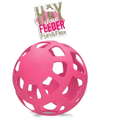 Abbildung von Excellent Hay Slowfeeder Fun and Flex Rosa 22cm