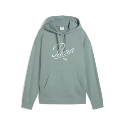 Abbildung von Puma Kapuzenpullover, Damen, Größe: Small, Green moon