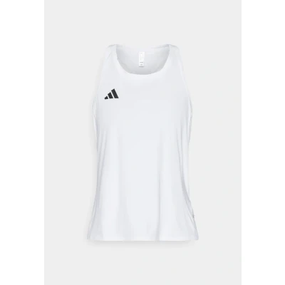Abbildung von adidas Performance Adizero TANK Top, Damen, Größe: Large, White