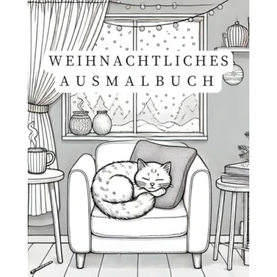 Abbildung von Weihnachtszauber: Ein weihnachtliches Ausmalbuch für Erwachsene: Festliche Motive zum Entspannen und Genießen der besinnlichen Zeit.